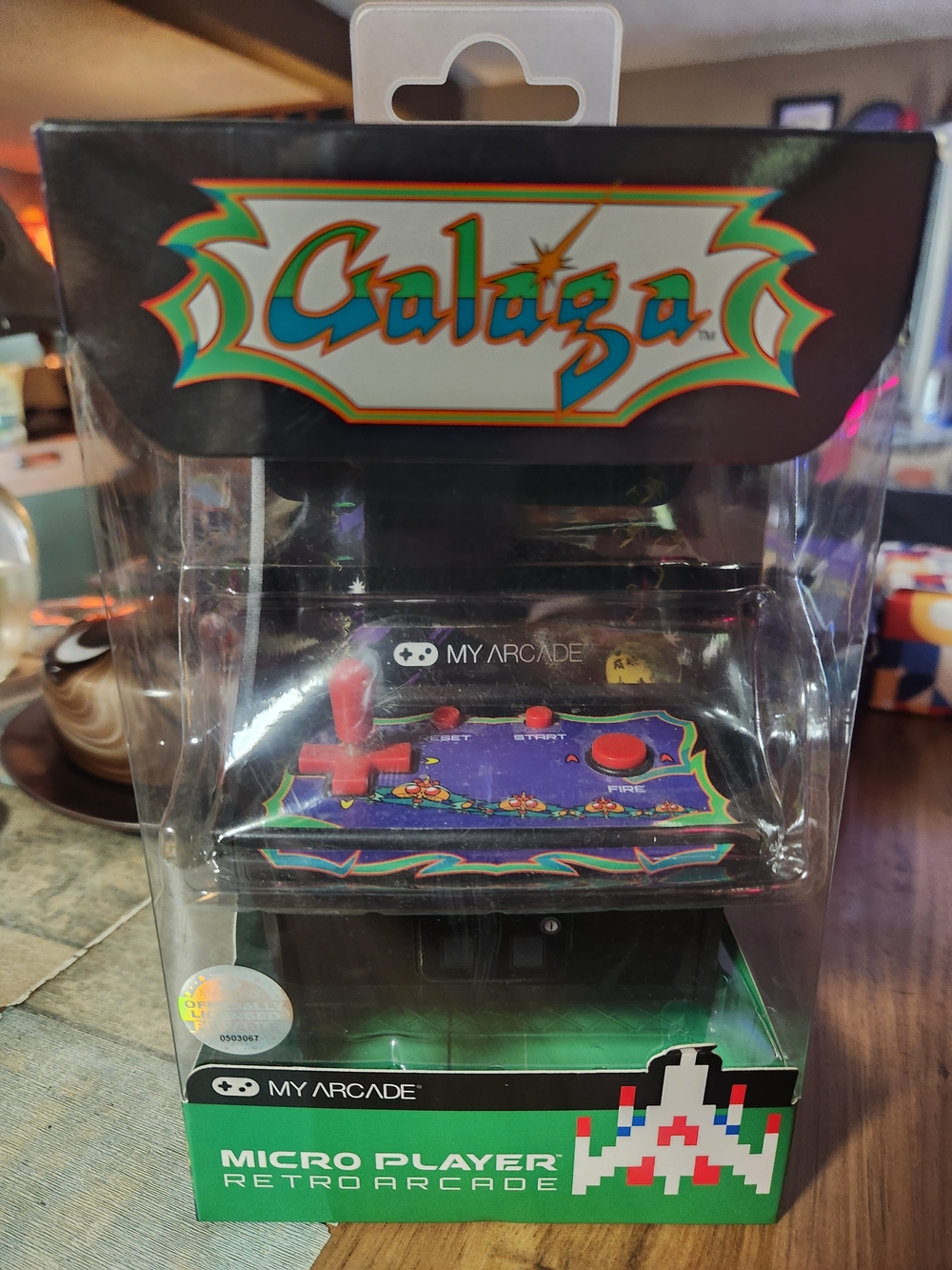 Arcade Galaga Micro Player Retro Arcade - Black